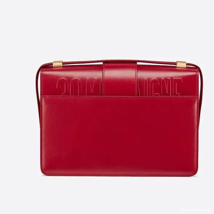 Cheap Dior Bag Box Red Montaigne 30 Calfskin 0324 Luxury